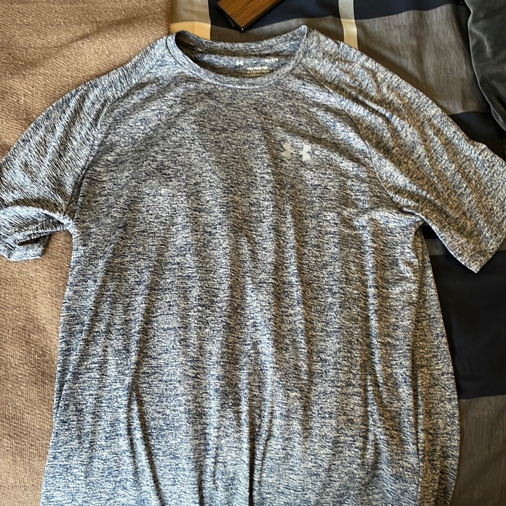 Blue Under Armour Athletic T-Shirt